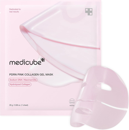 Máscara Gel Colágeno ♡ Rosa com PDRN