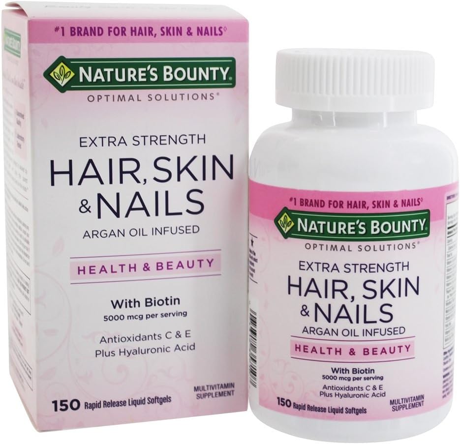 Vitamina  Hair Skin Nails ♡ Nature's Bounty