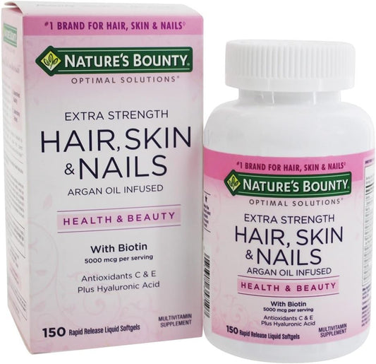 Vitamina  Hair Skin Nails ♡ Nature's Bounty