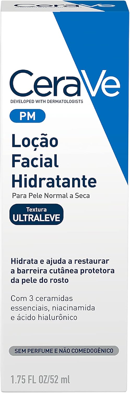 loção hidratante facial oil free ♡cerave