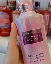 a thousand wishes gel de banho, body wash fine fragrance mist edição limitada ♡ bath & body works