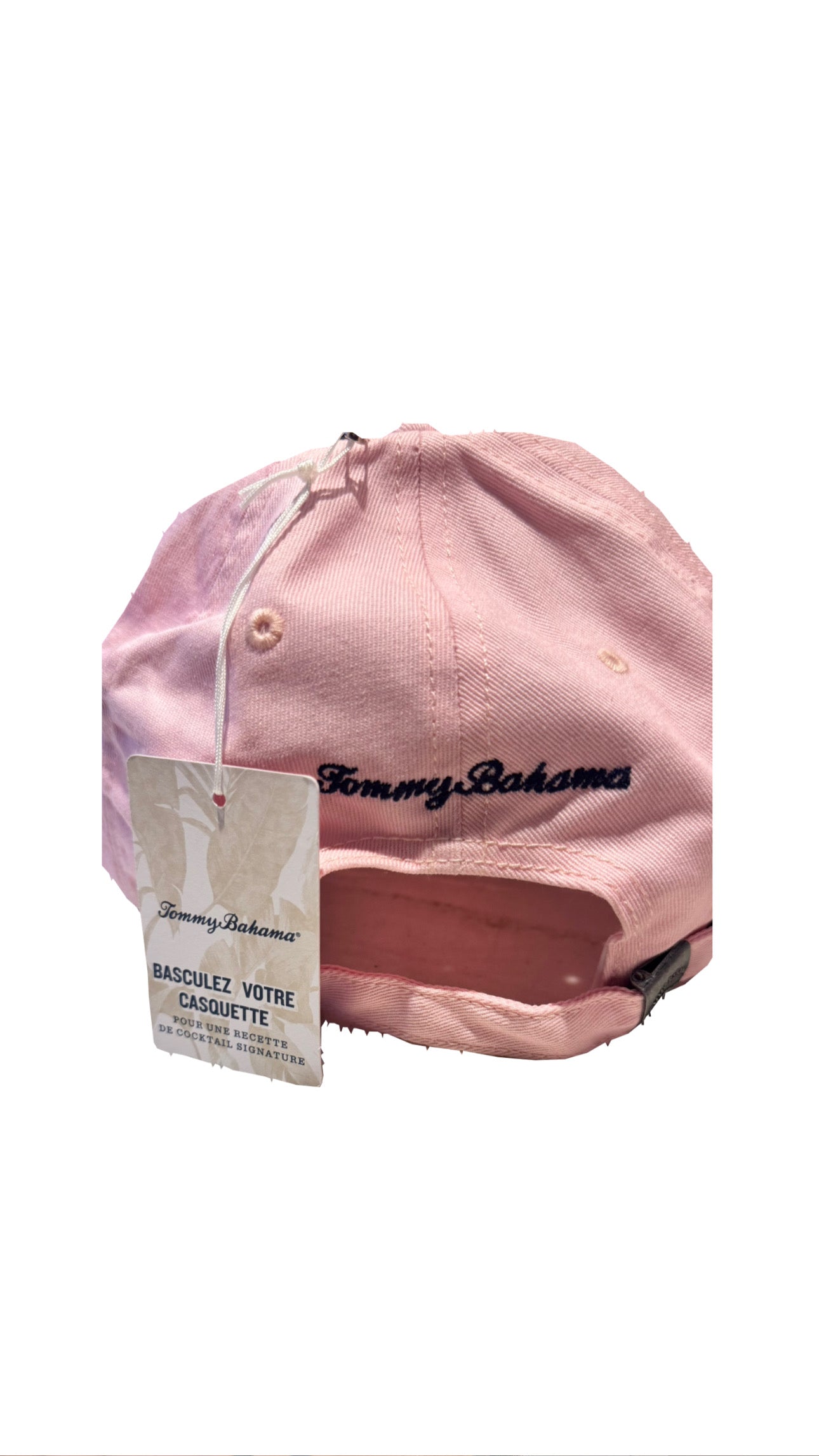 Boné Rosa Bebe Tommy Bahamas ♡