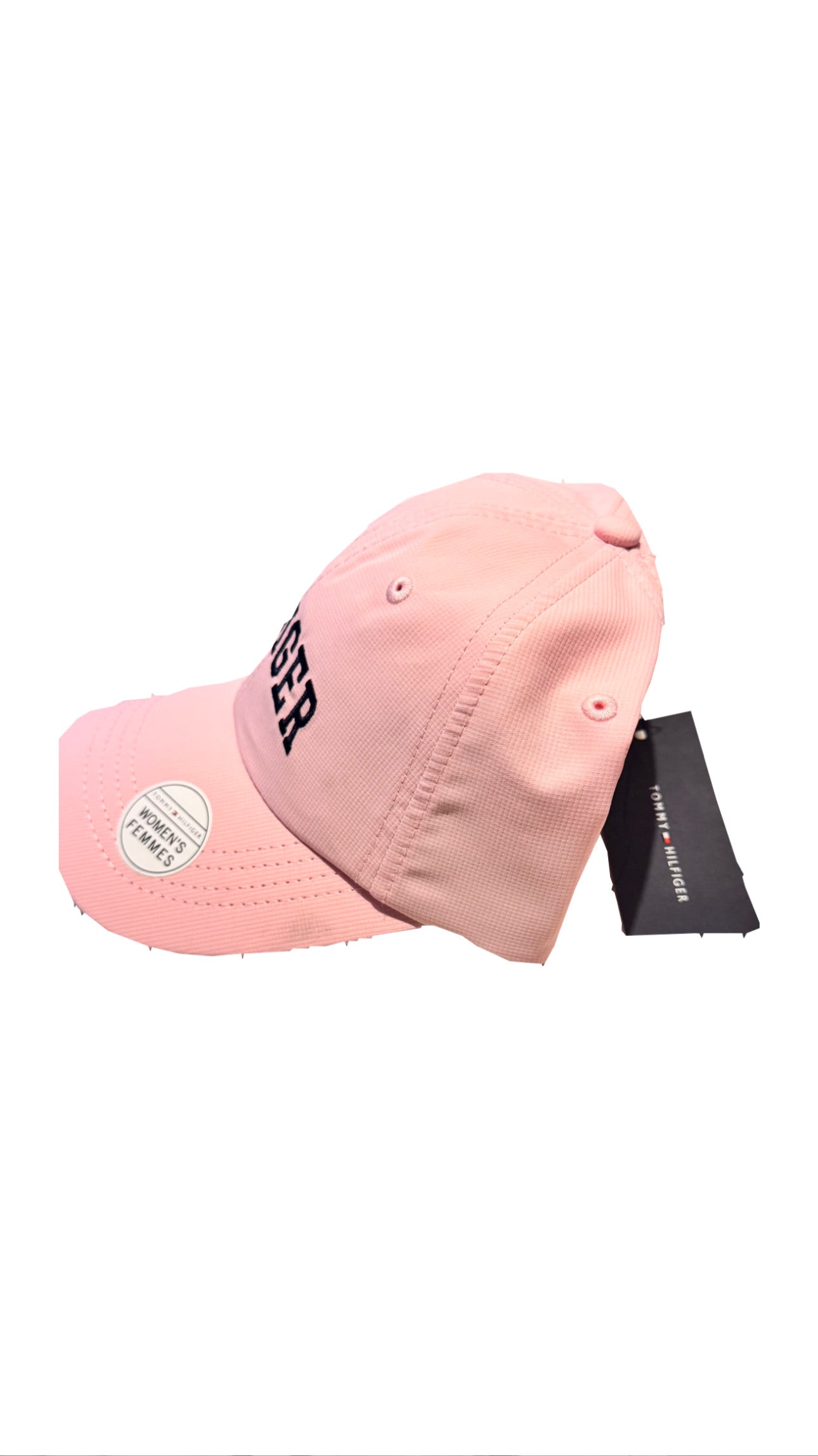 Boné Rosa Bebe Bordado ♡ Tommy Hilfiger