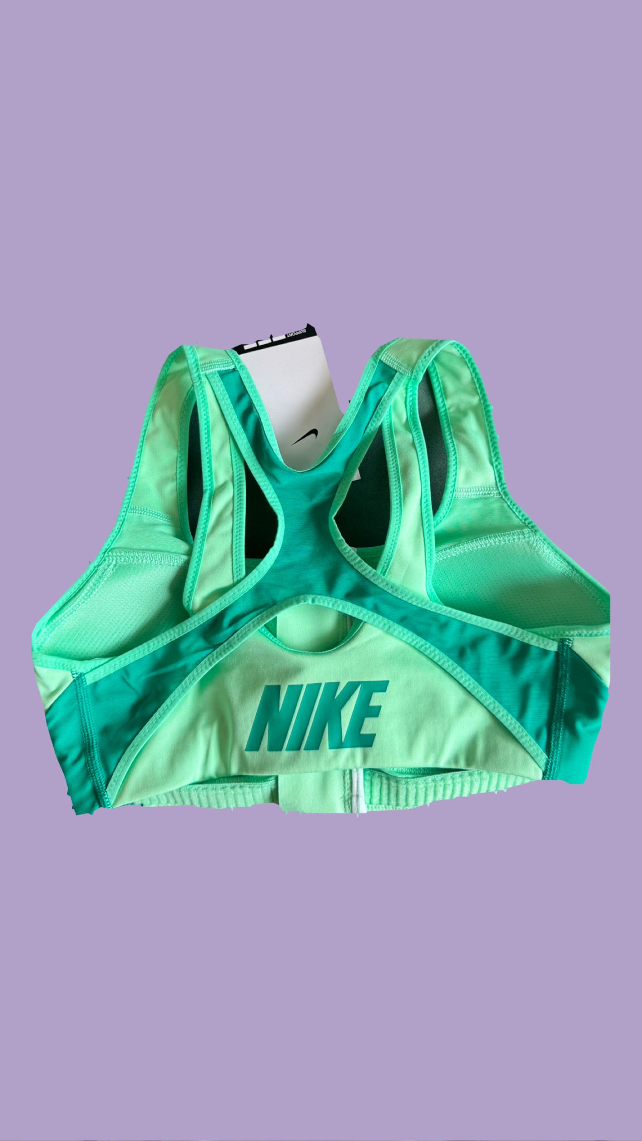 top verde água ♡ nike