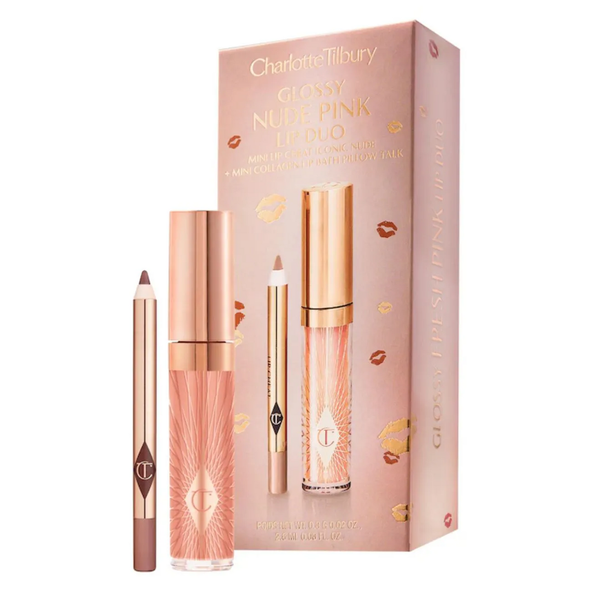 Kit Gloss Pink Lip Duo – Cor Pillow Talk