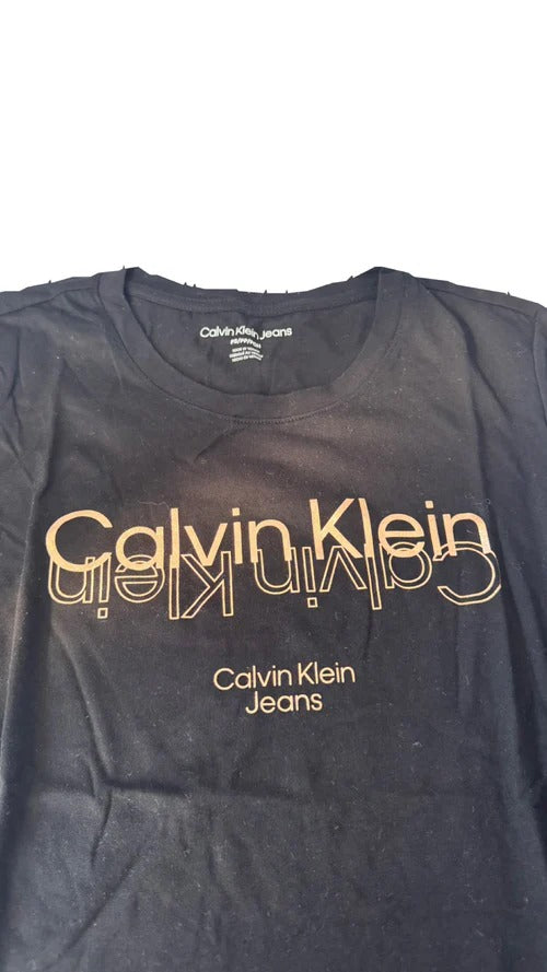 Camiseta Feminina Baby Look ♡ Calvin Klein