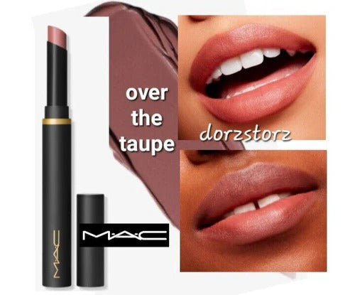 Batom Powder Velvet Marrom ♡ Mac ♡ Cor 892 Over The Taupe