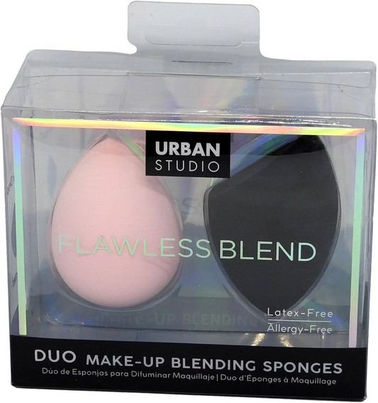 Kit 2 Esponjas de Make Up da Urban Studio ♡ Formato Gota