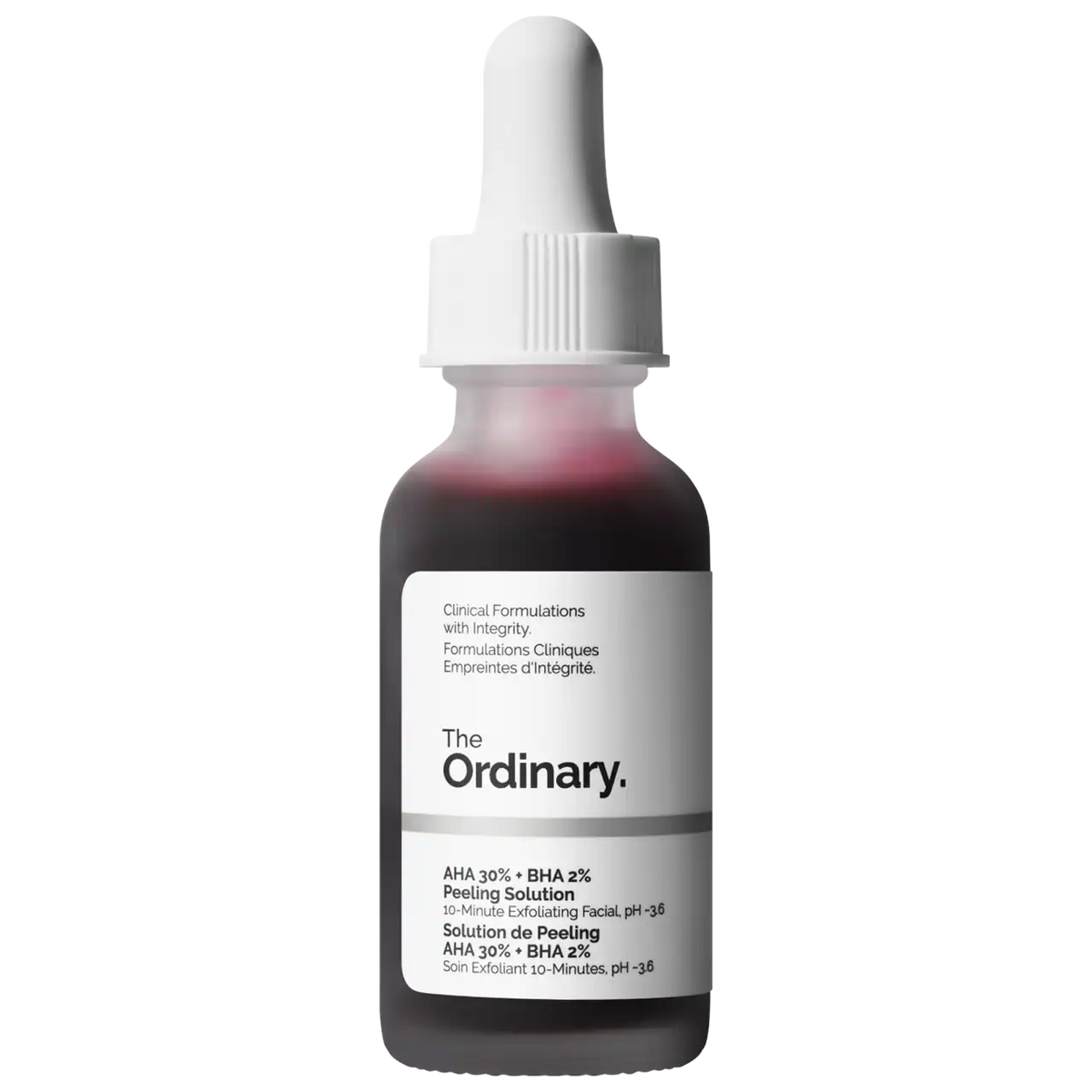 solução peeling AHA 30% + BHA 2% ♡ the ordinary