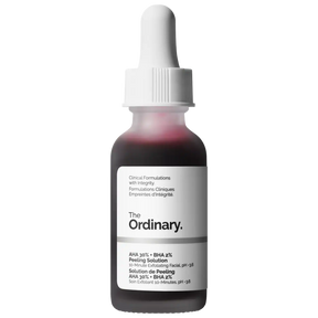 solução peeling AHA 30% + BHA 2% ♡ the ordinary