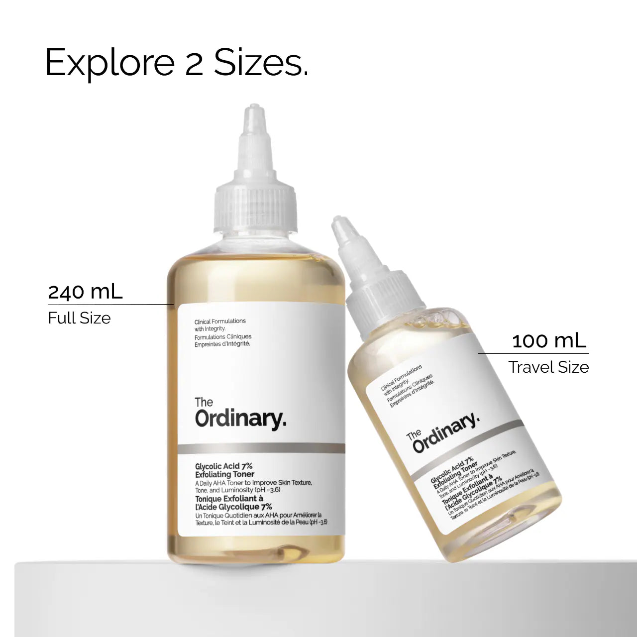 tônico + ácido glicolico 7% ♡ the ordinary